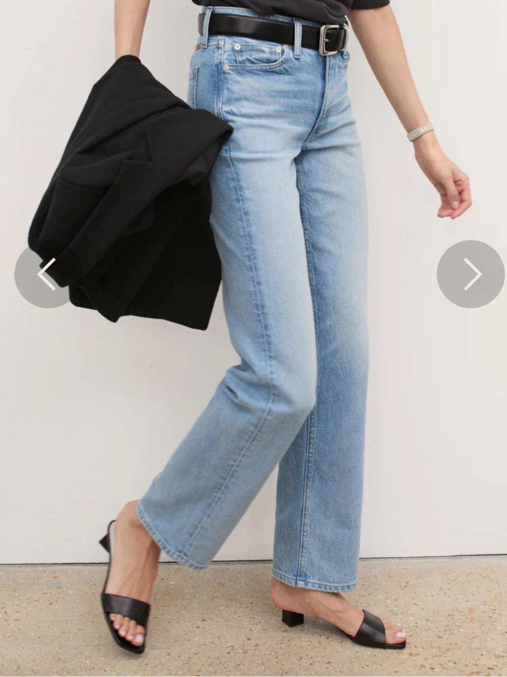 New AYR The Roadie Jeans size 25L - Picture 2 of 8